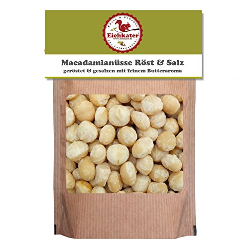 Eichkater Macadamianüsse Röst & Salz 1er-Pack (1x500 g) von Eichkater