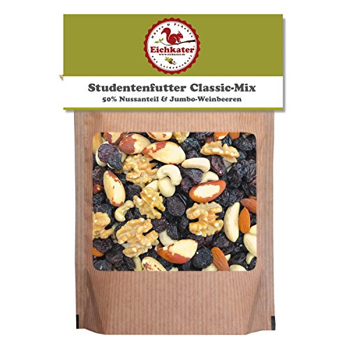 Eichkater Studentenfutter Classic-Mix 1er-Pack (1x185g) von Eichkater