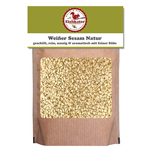 Eichkater Weißer Sesam geschält (1x250 g) von Eichkater