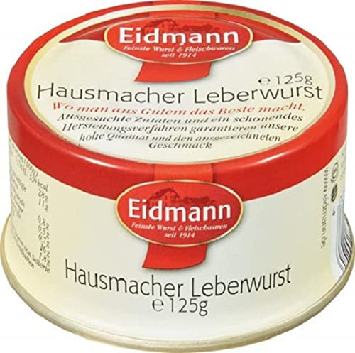 Eidmann Wurstkonserve, Leberwurst 125 g Eidmann Wurstkonserve, Leberwurst 125 g von Eidmann