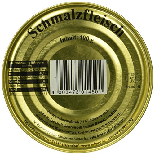 Eifeler Schmalzfleisch, 12er Pack (12 x 400 g) von Eifel