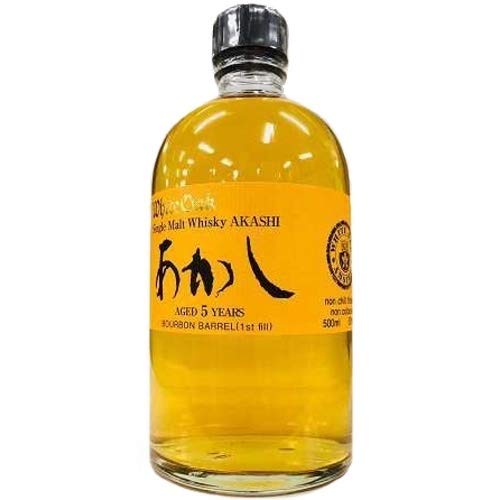 Akashi Single Malt White Oak Bourbon Barrel 1st Fill 5 Years Akashi Single Malt White Oak Bourbon Barrel 1st Fill 5 Years von 江井ヶ嶋酒造