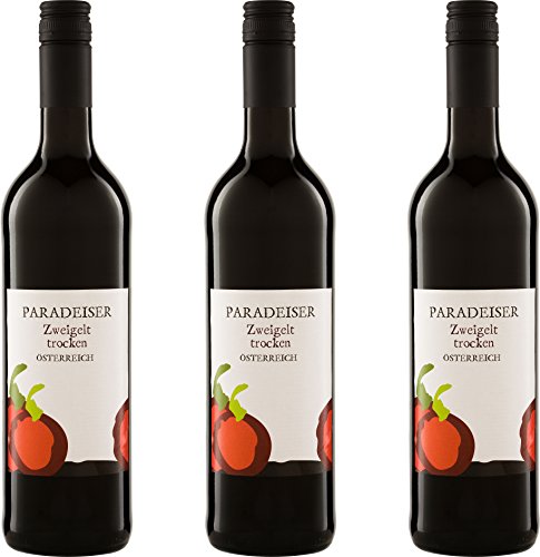 Eigenmarke Riegel Zweigelt PARADEISER Qualitätswein 2014/2015 Trocken ( 3 x 0.75 l) von Eigenmarke Riegel