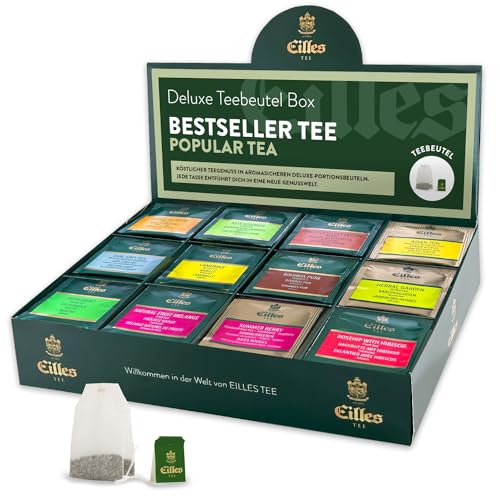 BEST OF Mischbox mit 12 Sorten EILLES Teebeutel unserer beliebtesten Sorten BEST OF Mischbox mit 12 Sorten EILLES Teebeutel unserer beliebtesten Sorten von Eilles