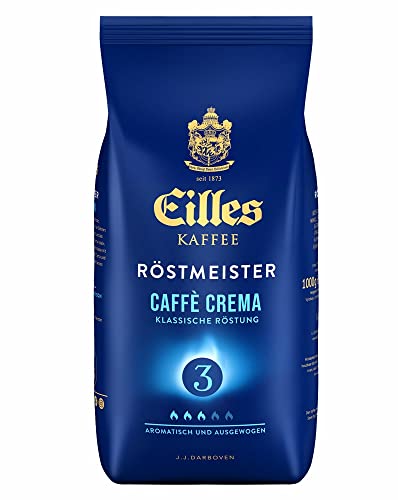 Kaffee RÖSTMEISTER Caffè Crema von Eilles, 4x1000 g Bohnen von Eilles