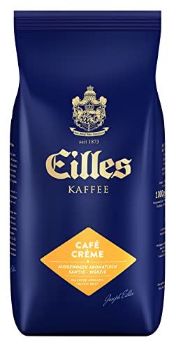 EILLES Kaffee CAFFÈ CREME Ganze Bohne 4x 1000g (4000g) - Spitzenqualität mit feinster CREMA von Eilles