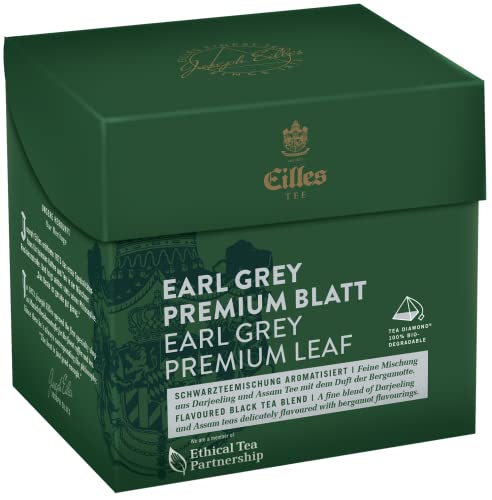 Tea Diamonds EARL GREY Premium Blatt von Eilles, 10x20er Box von Eilles