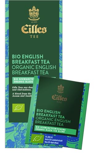 EILLES Teebeutel Schwarztee English Breakfast BIO & Fairtrade 2 x 25 Stück von Eilles