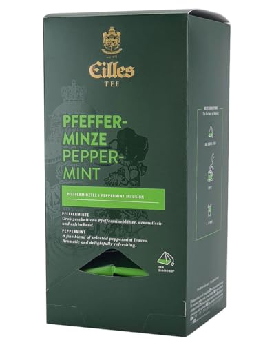 Eilles Luxury World Selection Tea Pfefferminze - 20 Tea Diamonds einzelverpackt von Eilles