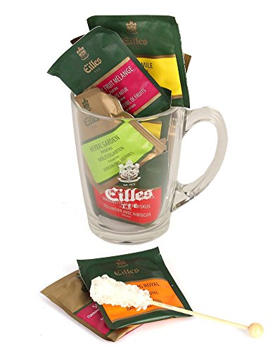 Eilles Teeglas mit Kandisstange und Deluxe Teebeutel Eilles Teeglas mit Kandisstange und Deluxe Teebeutel von Eilles