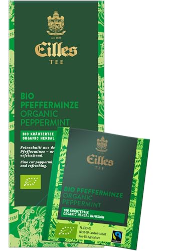 Kräutertee BIO & FAIRTRADE PFEFFERMINZE von Eilles, Sparpack mit 2x25 Stück von Eilles