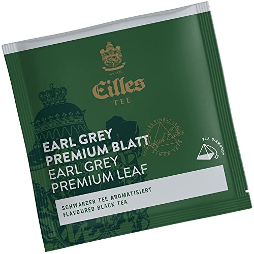 Pyramidenbeutel TEA DIAMONDS Earl Grey von Eilles, 50 Stück einzelverpackt von Eilles