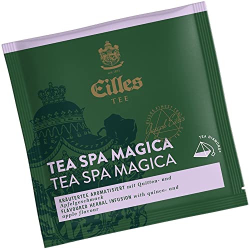 Pyramidenbeutel TEA DIAMONDS Bio TeaSpa Magica von Eilles, 50 Stück einzelverpackt von Eilles