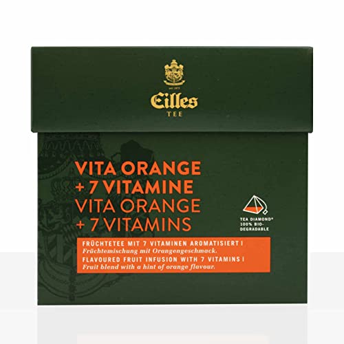 Tea Diamond VITA ORANGE + 7 VITAMINE einzelverpackt von Eilles, 10 Stück von Eilles