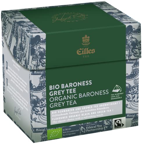 Tea Diamonds BIO BARONESS GREY TEA Blatt von Eilles, 20er Box von Eilles