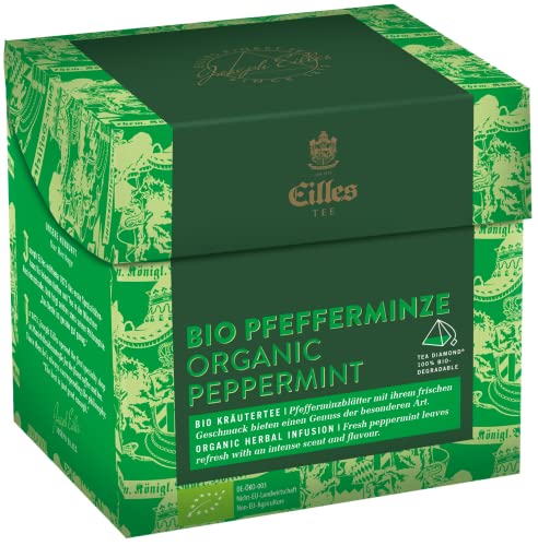 Tea Diamonds BIO PFEFFERMINZE von Eilles, 20er Box von Eilles