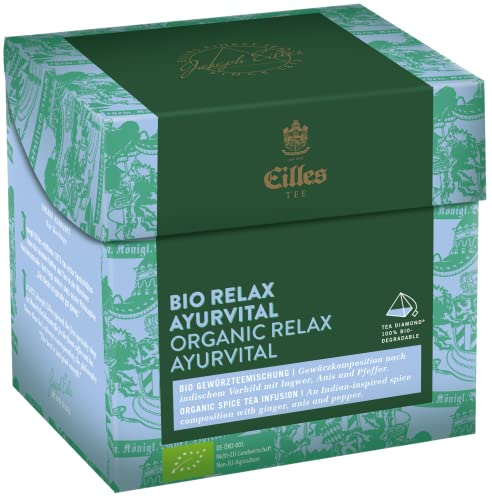 Tea Diamonds BIO RELAX AYURVITAL von Eilles, 20er Box von Eilles