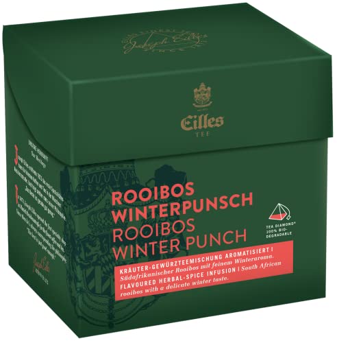 Tea Diamonds ROOIBOS WINTERPUNSCH im Pyramidenbeutel von Eilles, 20er Box von Eilles