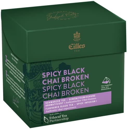 Tea Diamonds SPICY BLACK CHAI Broken von Eilles, 10x20er Box von Eilles