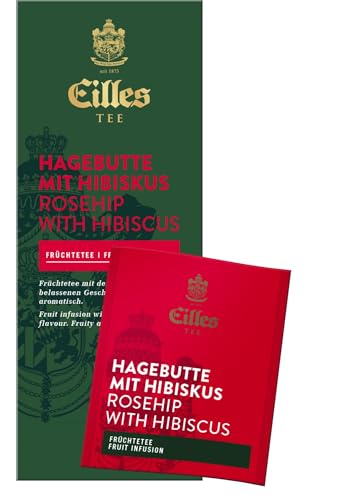 Teebeutel DELUXE Hagebutte mit Hibiskus von Eilles, 25 Stück von Eilles