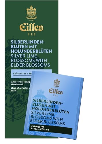 Teebeutel DELUXE Silberlindenblüte mit Holunderblüte von Eilles, 25 Stück von Eilles