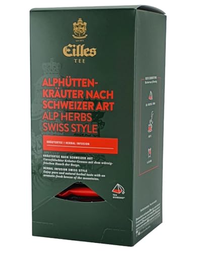 Eilles Luxury World Selection Tea Alphüttenkräuter - 20 Tea Diamonds einzelverpackt von Eilles