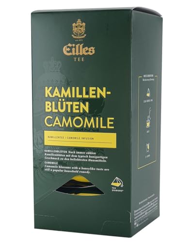 Eilles Luxury World Selection Tea Kamillenblüten - 20 Tea Diamonds einzelverpackt von Eilles