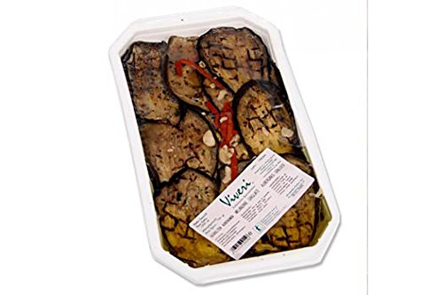 Eingelegte Auberginen, gegrillt, in Sonnenblumenöl, 1 kg von Eingelegte