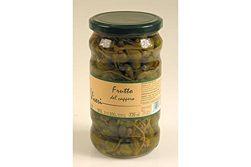Eingelegte Kapernfrüchte, klein, mit Stiel, ø bis 15 mm, Italien, 670g Eingelegte Kapernfrüchte, klein, mit Stiel, ø bis 15 mm, Italien, 670g von Eingelegte