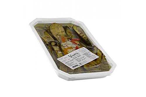 Eingelegte Zucchini, gegrillt, in Sonnenblumenöl, 1 kg von Eingelegte