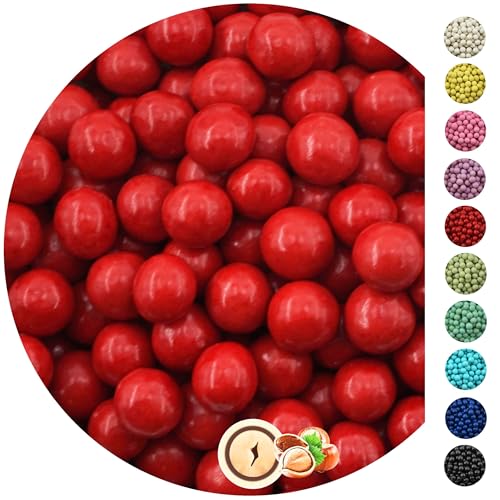 EinsSein 0,35kg Schokobälle rot glanz Gastgeschenke Hochzeit Schokolade für die Gäste | Schokokugeln Bälle Schoko| Süßigkeiten Kindergeburtstag, Party, Taufe, Kommunion, Konfirmation| essbare Deko | EinsSein 0,35kg Schokobälle rot glanz Gastgeschenke Hochzeit Schokolade für die Gäste | Schokokugeln Bälle Schoko| Süßigkeiten Kindergeburtstag, Party, Taufe, Kommunion, Konfirmation| essbare Deko | von EinsSein