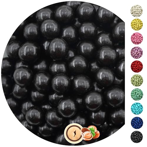 EinsSein 0,35kg Schokobälle schwarz glanz Gastgeschenke Hochzeit Schokolade für die Gäste | Schokokugeln Bälle Schoko| Süßigkeiten Kindergeburtstag, Party, Taufe, Kommunion, Konfirmation| essbare Deko EinsSein 0,35kg Schokobälle schwarz glanz Gastgeschenke Hochzeit Schokolade für die Gäste | Schokokugeln Bälle Schoko| Süßigkeiten Kindergeburtstag, Party, Taufe, Kommunion, Konfirmation| essbare Deko von EinsSein