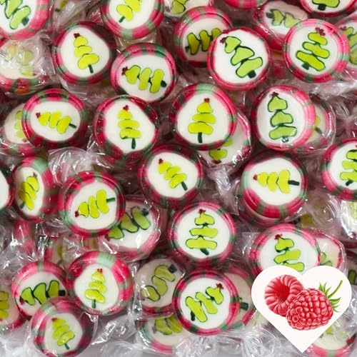 EinsSein 0,5kg Bonbons Weihnachten Tannenbaum grün-rot | 500g handgemachte Rocks Bonbons - mini Kleinigkeiten für Adventskalender - Geschenk Nikolaus, Wichtelgeschenk - Alternative für Schoko EinsSein 0,5kg Bonbons Weihnachten Tannenbaum grün-rot | 500g handgemachte Rocks Bonbons - mini Kleinigkeiten für Adventskalender - Geschenk Nikolaus, Wichtelgeschenk - Alternative für Schoko von EinsSein