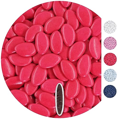 EinsSein 0,5kg Schokodragees pink glanz Gastgeschenke Hochzeit, Taufe, Kommunion, Konfirmation perfekt als Alternative für Schokolinsen, Hochzeitsmandeln, Zuckermandeln, Nikah Sekeri - auch für EinsSein 0,5kg Schokodragees pink glanz Gastgeschenke Hochzeit, Taufe, Kommunion, Konfirmation perfekt als Alternative für Schokolinsen, Hochzeitsmandeln, Zuckermandeln, Nikah Sekeri - auch für von EinsSein