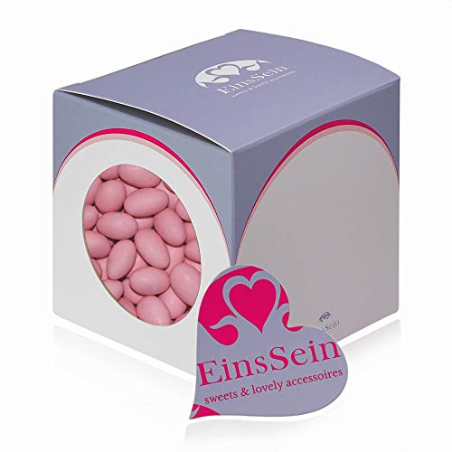 EinsSein 0,5kg Schokoladeneier Osterei Schoko Erdbeere rosa matt |Schokoladeneier für Kinder Erwachsene | Schokoei Ei für Ostern | Leckere Ostersüßigkeiten Süßigkeiten für die Osterhasen Suche von EinsSein
