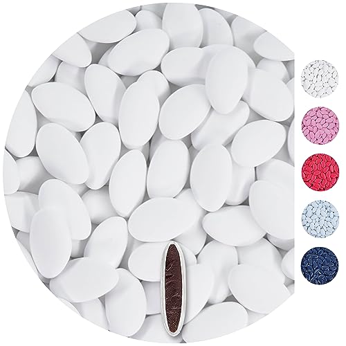EinsSein 0,5kg Schokolinsen weiss matt Gastgeschenke Hochzeit, Taufe, Kommunion, Konfirmation perfekt als Alternative für Schokodragees, Hochzeitsmandeln, Zuckermandeln, Nikah Sekeri - auch für EinsSein 0,5kg Schokolinsen weiss matt Gastgeschenke Hochzeit, Taufe, Kommunion, Konfirmation perfekt als Alternative für Schokodragees, Hochzeitsmandeln, Zuckermandeln, Nikah Sekeri - auch für von EinsSein
