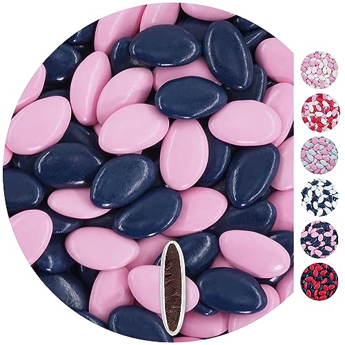 EinsSein 1kg Schokodragees Mix rosa-dunkelblau Gastgeschenke Hochzeit, Taufe, Kommunion, Konfirmation perfekt als Alternative für Schokolinsen, Hochzeitsmandeln, Zuckermandeln, Nikah Sekeri - auch für EinsSein 1kg Schokodragees Mix rosa-dunkelblau Gastgeschenke Hochzeit, Taufe, Kommunion, Konfirmation perfekt als Alternative für Schokolinsen, Hochzeitsmandeln, Zuckermandeln, Nikah Sekeri - auch für von EinsSein