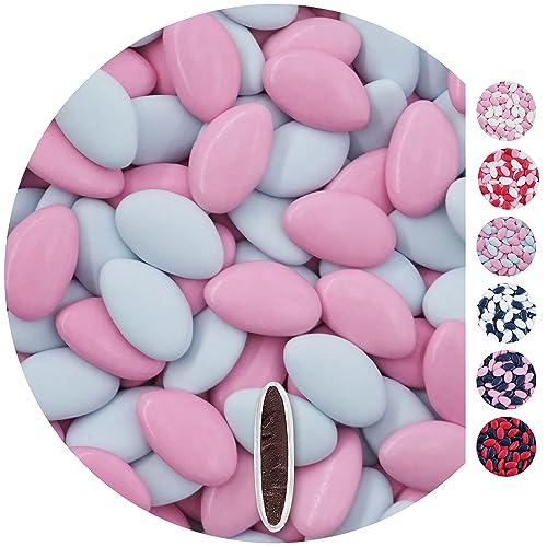 EinsSein 1kg Schokodragees Mix rosa-hellblau Gastgeschenke Hochzeit, Taufe, Kommunion, Konfirmation perfekt als Alternative für Schokolinsen, Hochzeitsmandeln, Zuckermandeln, Nikah Sekeri - auch für EinsSein 1kg Schokodragees Mix rosa-hellblau Gastgeschenke Hochzeit, Taufe, Kommunion, Konfirmation perfekt als Alternative für Schokolinsen, Hochzeitsmandeln, Zuckermandeln, Nikah Sekeri - auch für von EinsSein