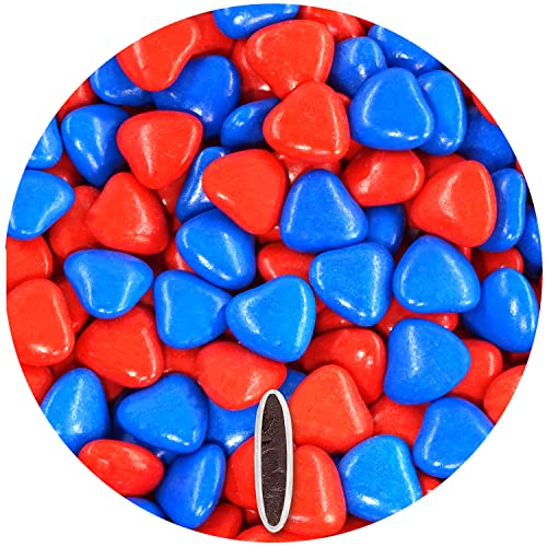 EinsSein 1kg Schokoherzen Dragees Mix medium rot-blau glanz Gastgeschenke Hochzeit, Taufe, Kommunion, Kindergeburtstag | Schokodragees, Dragees in Herzform bzw. Schokolinsen als Ersatz für EinsSein 1kg Schokoherzen Dragees Mix medium rot-blau glanz Gastgeschenke Hochzeit, Taufe, Kommunion, Kindergeburtstag | Schokodragees, Dragees in Herzform bzw. Schokolinsen als Ersatz für von EinsSein