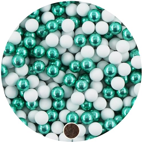 EinsSein 1kg Schokokugeln Mix mini weiss-grün metallic 1 cm | Gastgeschenke Hochzeit, Taufe, Kommunion, Konfirmation perfekt für Reagenzgläser | Alternative für Schokolinsen, Hochzeitsmandeln, EinsSein 1kg Schokokugeln Mix mini weiss-grün metallic 1 cm | Gastgeschenke Hochzeit, Taufe, Kommunion, Konfirmation perfekt für Reagenzgläser | Alternative für Schokolinsen, Hochzeitsmandeln, von EinsSein