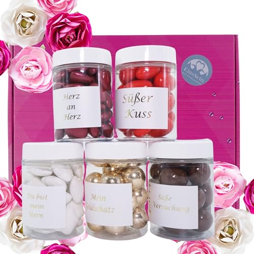 EinsSein Geschenkbox Muttertag Liebe mit süßen Sprüchen u. Schokolade - Geschenkideen für sie und ihn - kleines Valentinstaggeschenk auch für den Jahrestag oder Muttertag - Präsentbox EinsSein Geschenkbox Muttertag Liebe mit süßen Sprüchen u. Schokolade - Geschenkideen für sie und ihn - kleines Valentinstaggeschenk auch für den Jahrestag oder Muttertag - Präsentbox von EinsSein