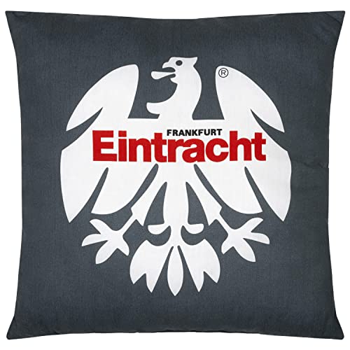 Eintracht Frankfurt 80er Kissen (one Size, Grey) von Eintracht Frankfurt