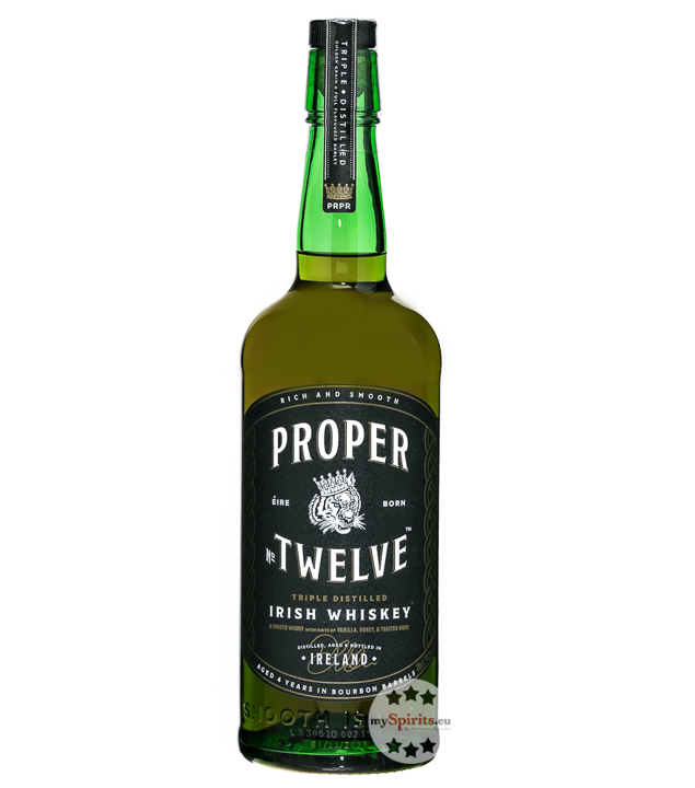 Proper No. Twelve Irish Whiskey (40 % vol, 0,7 Liter) von Eire Born Spirits