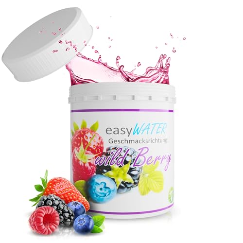 Getränkepulver Zuckerfrei - Geschmack für Wasser ohne Kalorien│ Wasser mit Geschmack Waldfrucht - Wasserzusatz Geschmack ohne Zucker - 25 Portionen von Eis Perfecto
