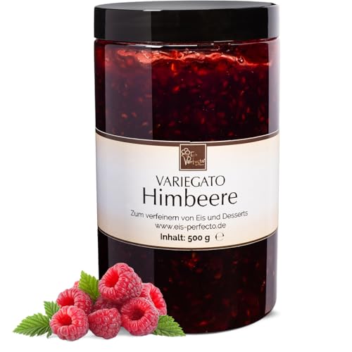 Himbeere-Variegato zum marmorieren für selbstgemachtes leckeres Milcheis │ MEGA GESCHMACK │ Auch super lecker in Desserts und Torten uvm. │ Inhalt 500 g Himbeere-Variegato zum marmorieren für selbstgemachtes leckeres Milcheis │ MEGA GESCHMACK │ Auch super lecker in Desserts und Torten uvm. │ Inhalt 500 g von Eis Perfecto