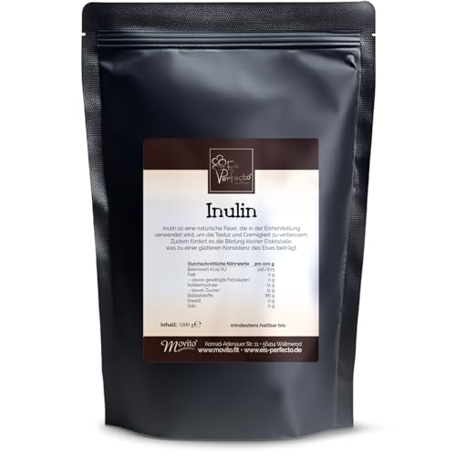 Inulin der perfekte Schlüssel zur Herstellung für dein hausgemachtes Eis │ Vielseitig verwendbar auch zum Kochen und Backen │Super lecker in vielen Dessert │Inhalt 1000 g Inulin der perfekte Schlüssel zur Herstellung für dein hausgemachtes Eis │ Vielseitig verwendbar auch zum Kochen und Backen │Super lecker in vielen Dessert │Inhalt 1000 g von Eis Perfecto