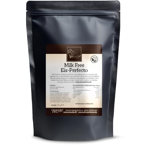 Milk Free Eis-Perfecto für milchfreies & veganes selbstgemachtes Eis│ Nur natürliche Zutaten – keine Chemie│ Perfekt für cremiges, leckeres Speiseeis│Inhalt 750 g Milk Free Eis-Perfecto für milchfreies & veganes selbstgemachtes Eis│ Nur natürliche Zutaten – keine Chemie│ Perfekt für cremiges, leckeres Speiseeis│Inhalt 750 g von Eis Perfecto