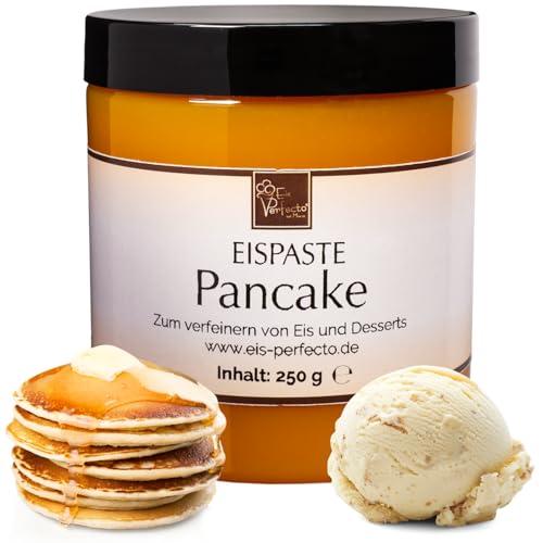 Pancake Eispaste │ MEGA GESCHMACK VON FRISCHGEBACKENEN PANCAKE │ Pimpe deine Eis, Desserts, Getränke uvm mit einer extra Portion Geschmack auf │ Inhalt 250 g Pancake Eispaste │ MEGA GESCHMACK VON FRISCHGEBACKENEN PANCAKE │ Pimpe deine Eis, Desserts, Getränke uvm mit einer extra Portion Geschmack auf │ Inhalt 250 g von Eis Perfecto
