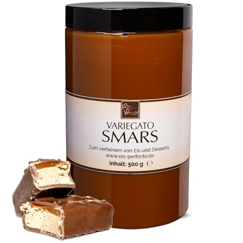 SMARS Variegato zum marmorieren für selbstgemachtes leckeres Milcheis │ MEGA GESCHMACK│ Auch super lecker in vielen Desserts wie Joghurt, Pancake, Crepes uvm. Inhalt 500 g von Eis Perfecto