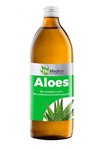 EkaMedica Aloe Vera Saft mit Fruchtfleisch 500ml Flasche 1 Stück EkaMedica Aloe Vera Saft mit Fruchtfleisch 500ml Flasche 1 Stück von EkaMedica